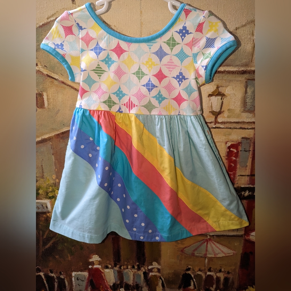 NWT Matilda Jane rainbow dress